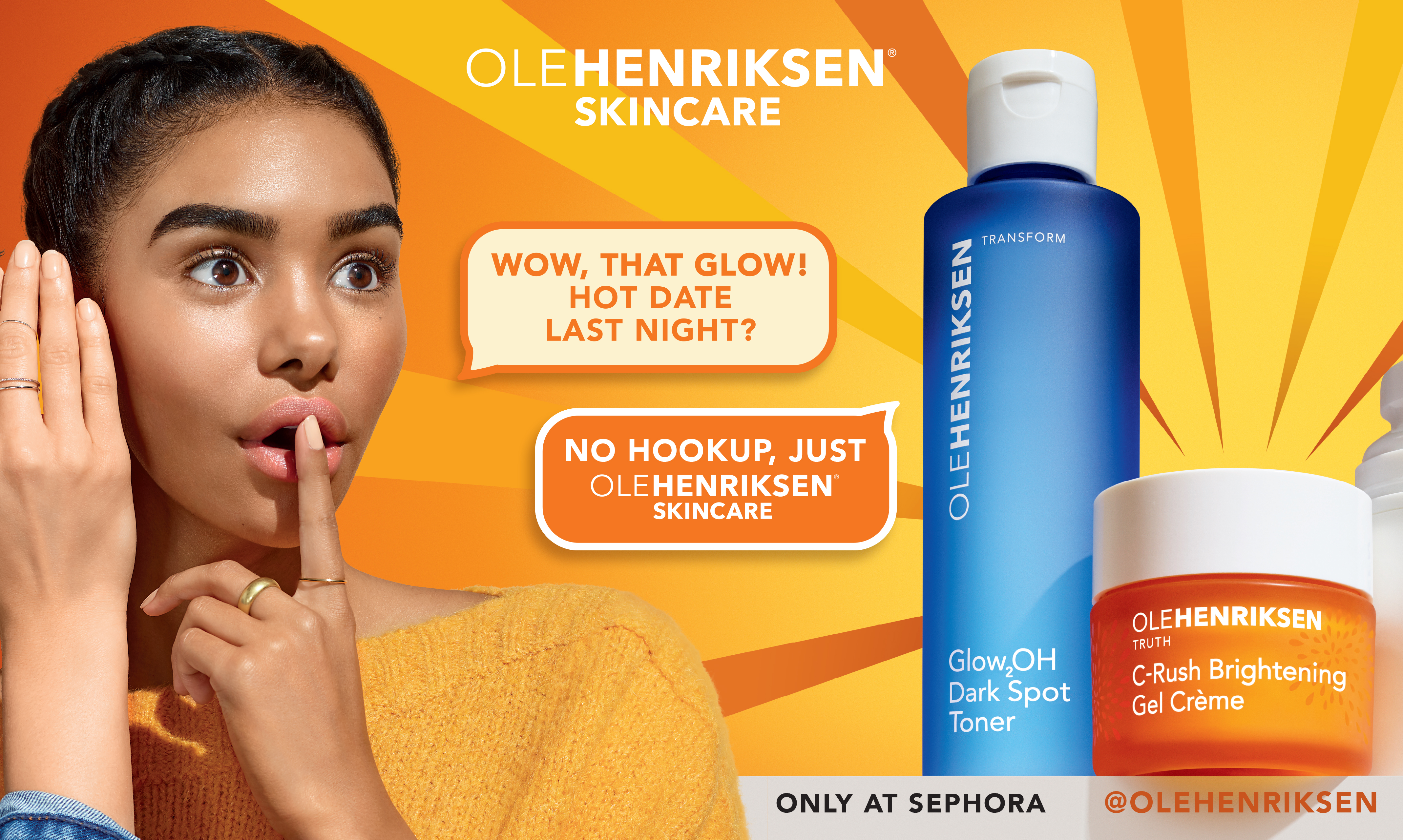 Sephora Hong Kong - Meet Ole Henriksen the Founder and Go for #OleGlow!!  What are you waiting for??!!🔥🔥🔥 #BeautyPassExclusive❤ Sign up right now  for a virtual Zoom Masterclass with Ole Henriksen on